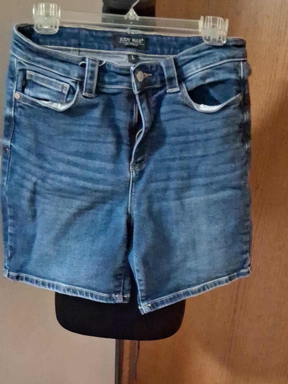 Judy Blue Medium Wash Stretch Denim Shorts